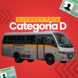 Mudança de Categoria D - 15 Aulas Práticas